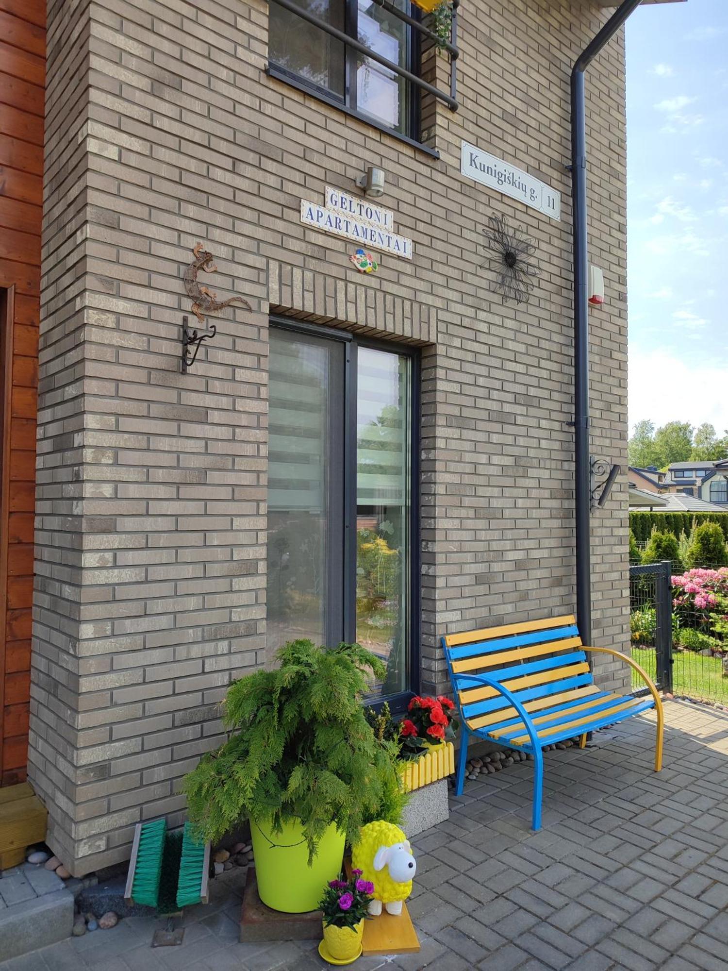 Geltoni Apartamentai Połąga Zewnętrze zdjęcie